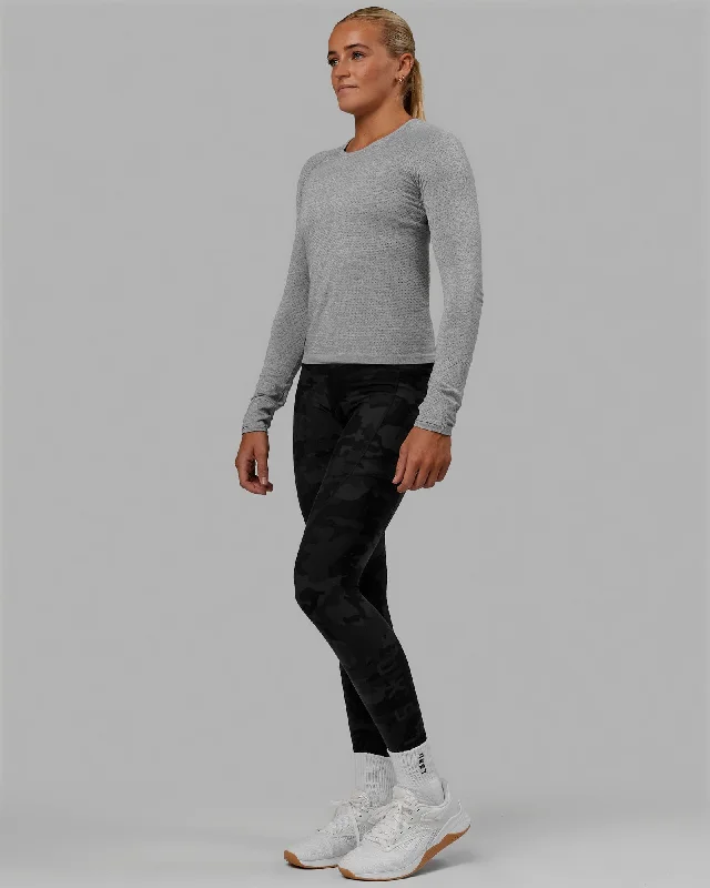  Athleisure Style SaleAeroFLX+ Seamless Long Sleeve Tee - Light Grey Marl