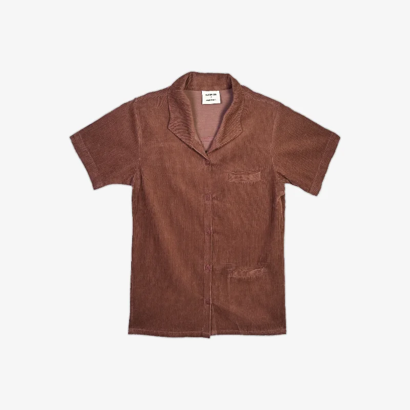  Affordable Women's AttireSUPERKICKS | CORDUROY SHIRT { MUD BROWN