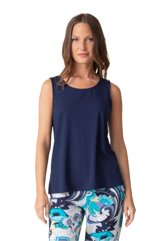  Stylish Clothes For WomenTravel Core Easy Tank in Navy  - 55901-NVY