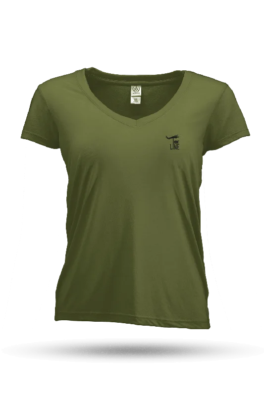  Hot ItemsSmall Dropline Logo - Women's Slouchy V-Neck