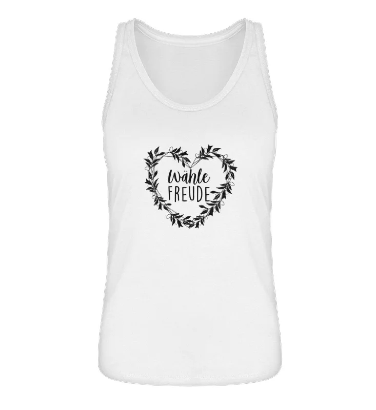  Women's Stylish Professional ApparelWähle Freude 100% Bio Tank Top