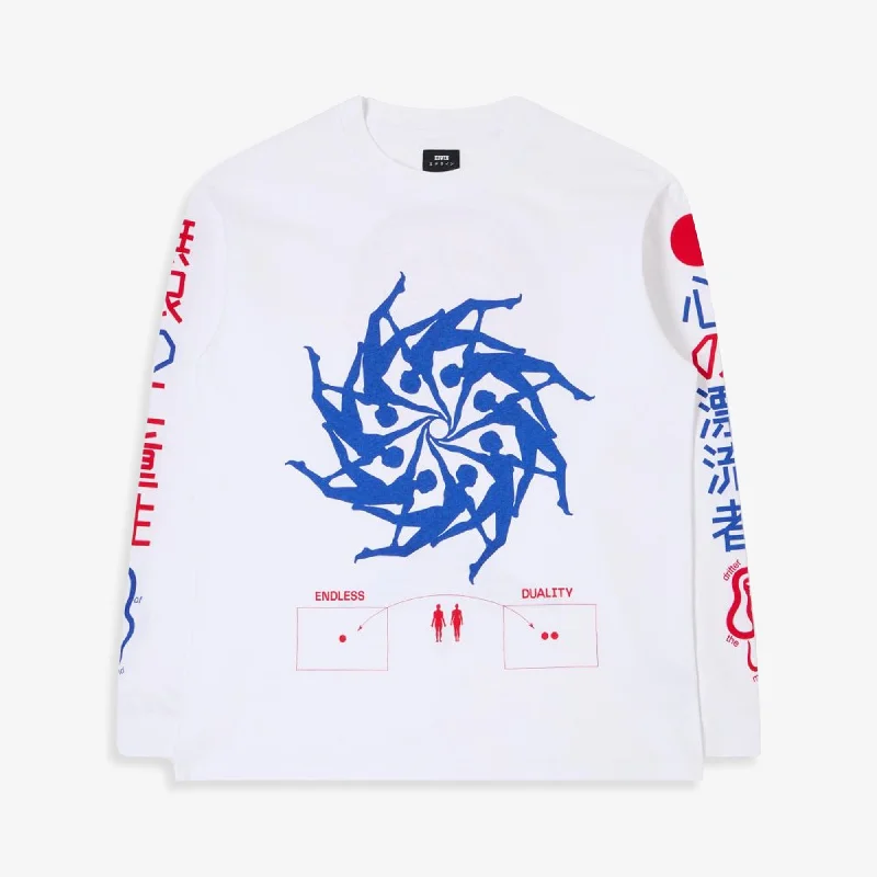  The Latest TrendsEDWIN | MIND DRIFTER T-SHIRT LS { WHITE