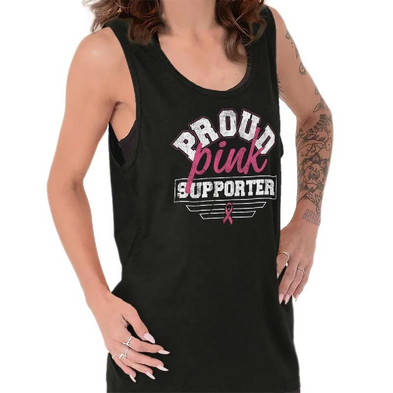  Women's Trendy GarmentsBreast Cancer Awareness Tank Top