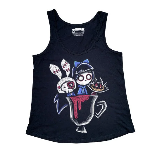  Contemporary Casual DealsBloody Tea Cup Women Tanktop