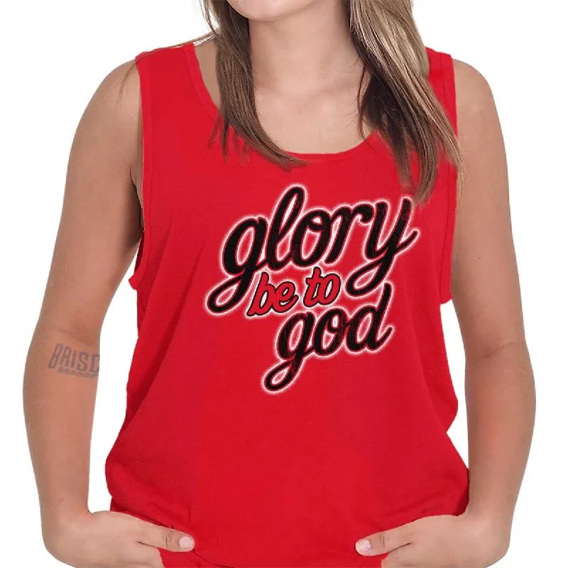  Chic Women's GarmentsGlory Be to God Tank Top