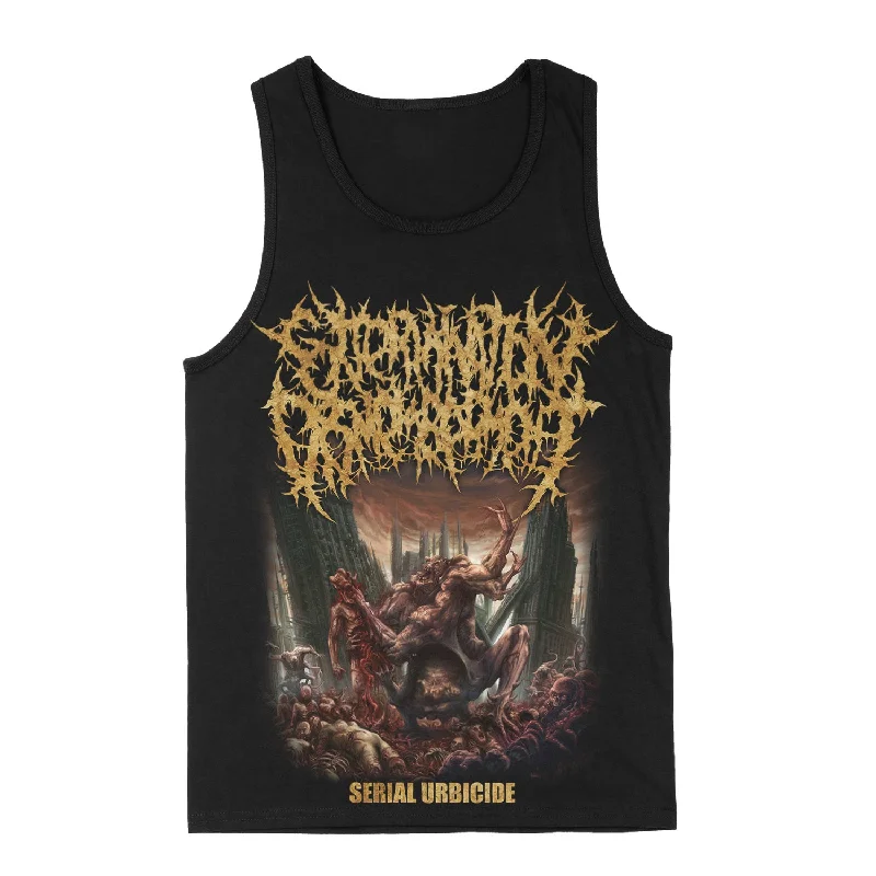  Women's Apparel And GarmentsExtermination Dismemberment "Serial Urbicide" Tank Top