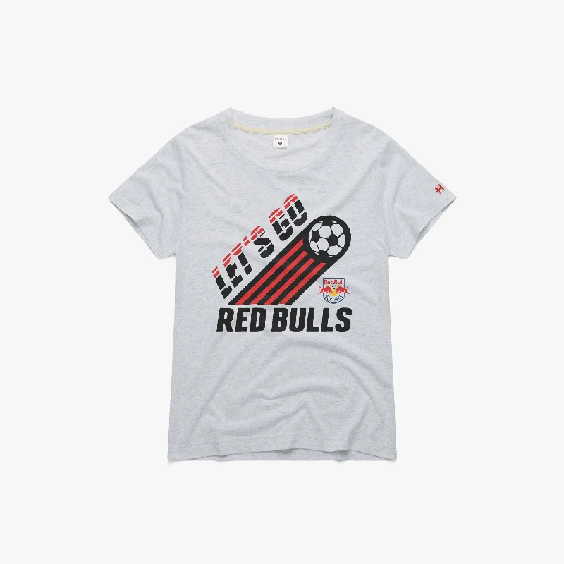  Women's Stylish Professional GarmentsWomen's New York Red Bulls Let's Go